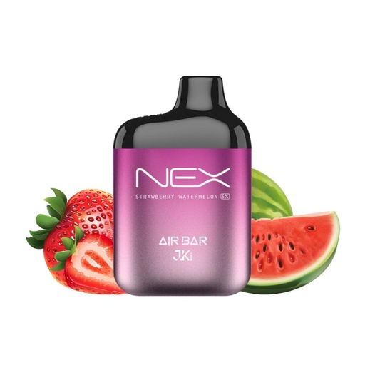 [AIR -19789] AIR BAR NEX 5% DISPOSABLE 6500 PUFFS BOX OF 10 (STRAWBERRY WATERMELON)
