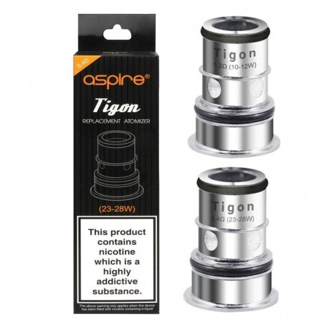 [INTREF04160] ASPIRE TIGON REPLACEMENT ATOMIZER 5CT (1.8OHM)