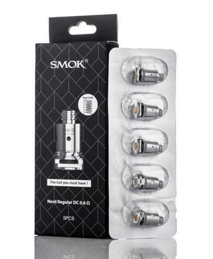 [6940695631544] SMOK NORD REGULAR DC 0.6OHM COIL 5CT