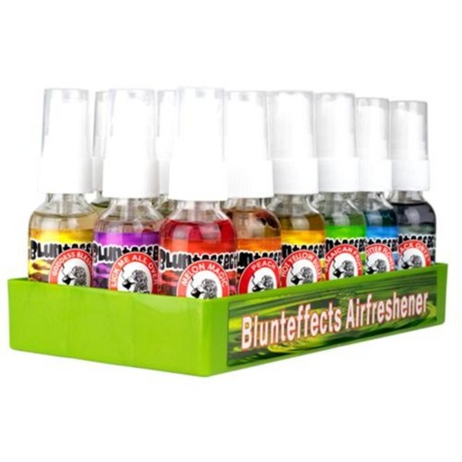 [800786020182] BLUNTEFFECTS SPRAY 18CT DISPLAY BOTTLES