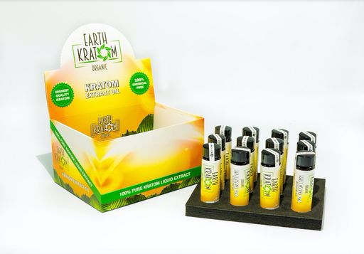 [EART-10799] EARTH KRATOM ORGANIC KRATOM EXTRACT OIL BOX OF 12 (MAENG DA)