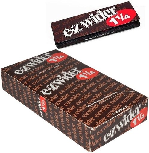 [Temp-HAM-001877] EZ WIDER CIGARETTE PAPERS BOX OF 24 (1.25)