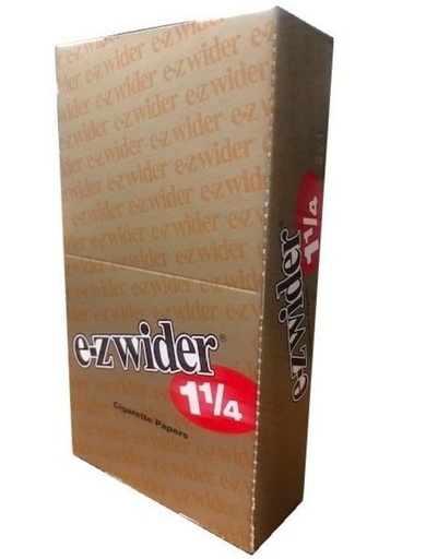 [INTREF03910] EZ WIDER GOLD CIGARETTE PAPERS BOX OF 24 (1.25)