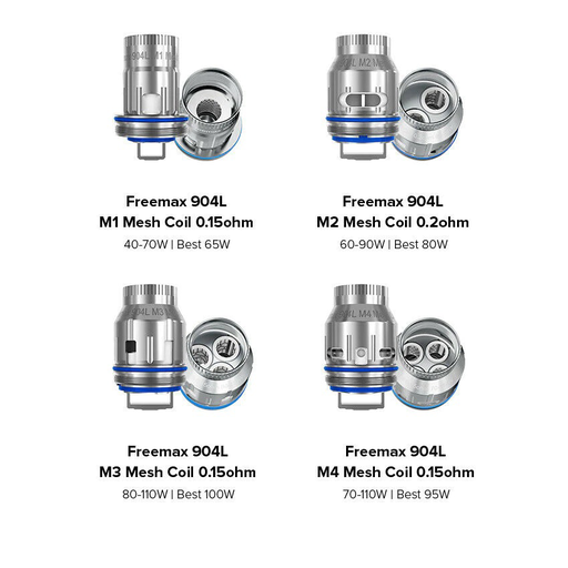 [FRE-01183] FREEMAX 904L MESH COIL 3CT (M PRO) (M1 0.15OHM (40W- 70W))