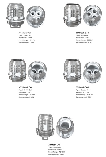 [FRE-01213] FREEMAX FIRELUKE M MESH COILS 5CT (X1 MESH 40-90W)