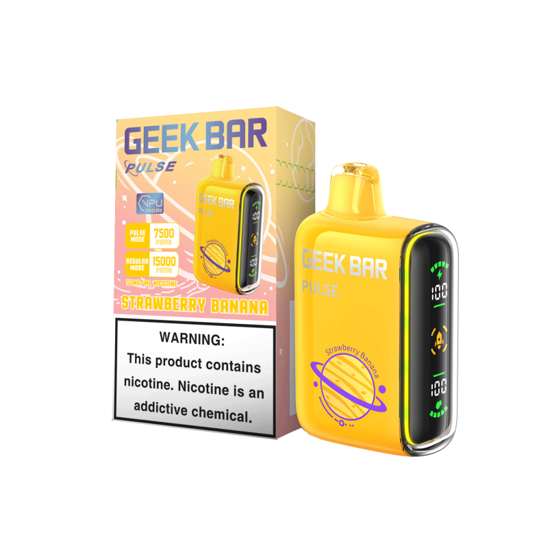 GEEK BAR PULSE 5% DISPOSABLE 15000 PUFFS BOX OF 5