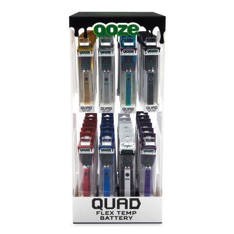 [INTREF01407] OOZE QUAD FLEX TEMP BATTERY 48CT DISPLAY