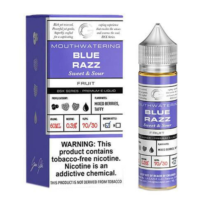 GLAS BSX SERIES SYNTHETIC NICOTINE 60ML