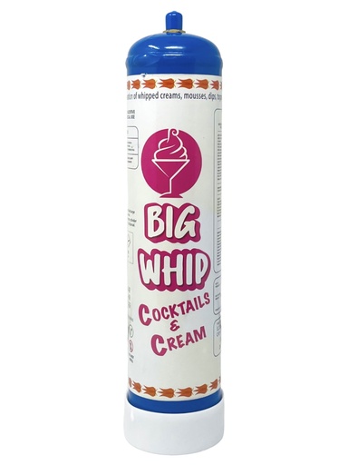 [BIG -06625] BIG WHIP COCKTAILS & CREAM CHARGER BOX OF 6