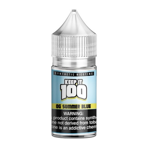 [INTREF04366] KEEP IT 100 SYNTHETIC SALT 30ML (OG SUMMER BLUE, 50MG)