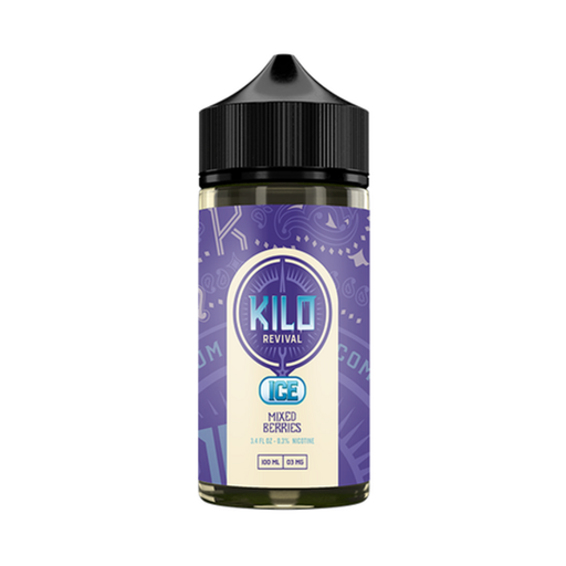 [INTREF05311] KILO REVIVAL SYNTHETIC NICOTINE 100ML (MIXED BERRIES ICE, 3MG)