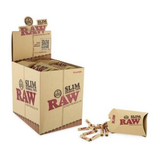 [ITM010421017189] RAW SLIM HERBAL PRE-ROLLED TIPS BOX OF 20
