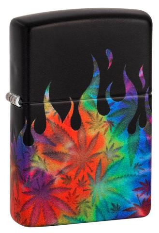 [ITM010621018421] ZIPPO LIGHTER LEAF DESIGN 49534