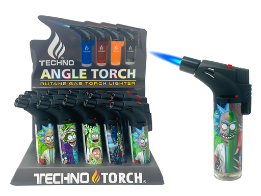 [ITM020421017201] TECHNO TORCH #67139-RM4 RICK AND MORTY TORCH LIGHTER BOX OF 15