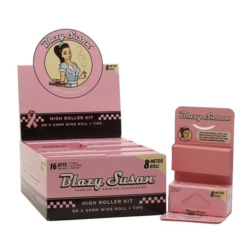 [BLAZ-09496] BLAZY SUSAN PINK HIGH ROLLER KIT 8 METERS BOX OF 16