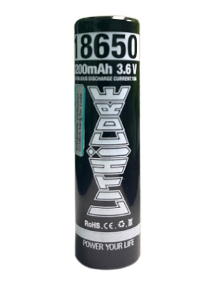 LITHICORE 18650 3200MAH BATTERY BOX OF 12