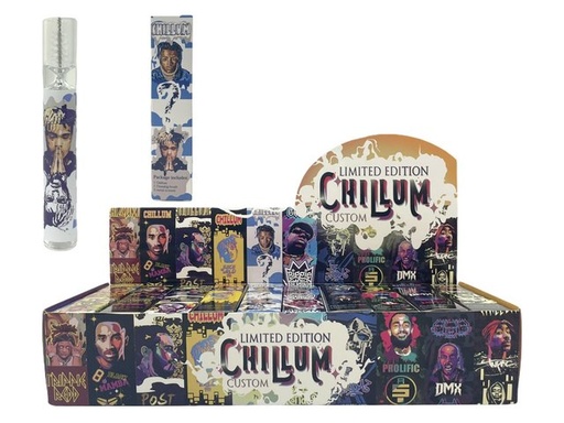 [ITM031121021473] CUSTOM DESIGN CHILLUMS 'LIMITED EDITION' BOX OF 20