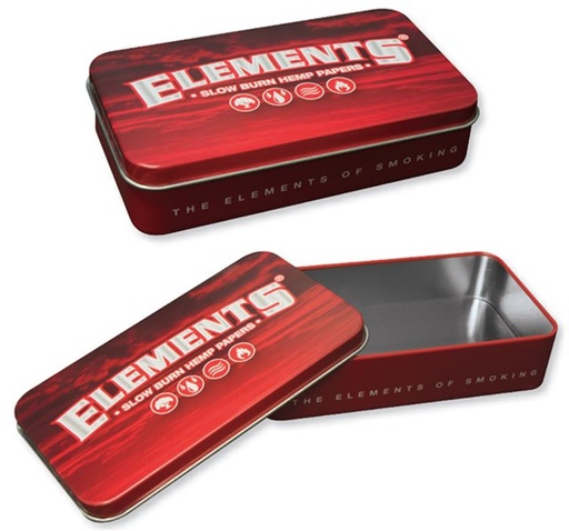 [ITM050521017918] ELEMENTS RED METAL TIN