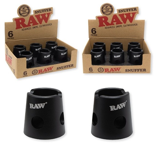 [ITM050521017921] RAW MAGNETIC ALUMINUM SNUFFER BOX OF 6