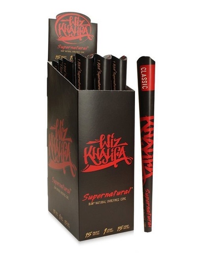 [ITM060321016618] RAW WIZ KHALIFA SUPERNATURAL CONES 15CT BOX OF 15