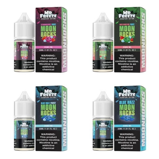 [MR F-07825] MR FREEZE MOON ROCKS TFN SALT 30ML (BLUE RAZZ, 50MG)