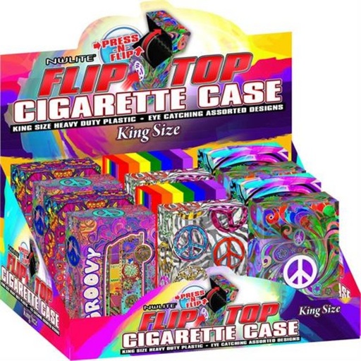 [ITM060521017949] NULITE FLIP TOP CIGARETTE CASE KING SIZE TA-CC-213 BOX OF 12