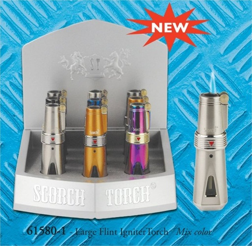 [ITM060720010756] SCORCH TORCH LIGHTER #61580 BOX OF 9