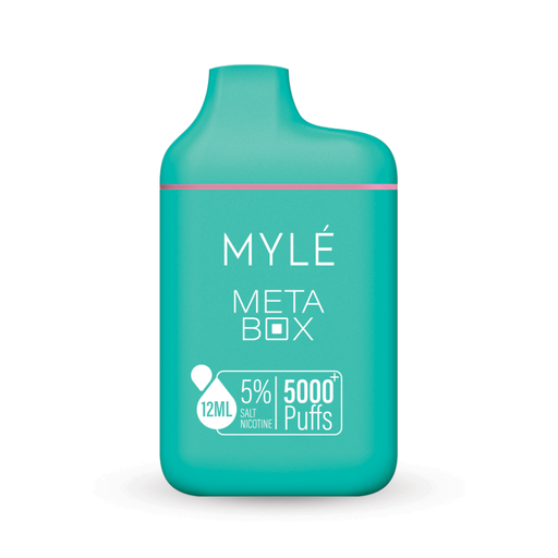 [MYLE-17604] MYLE META BOX 5% DISPOSABLE 5000 PUFFS BOX OF 10 (MIAMI MINT)