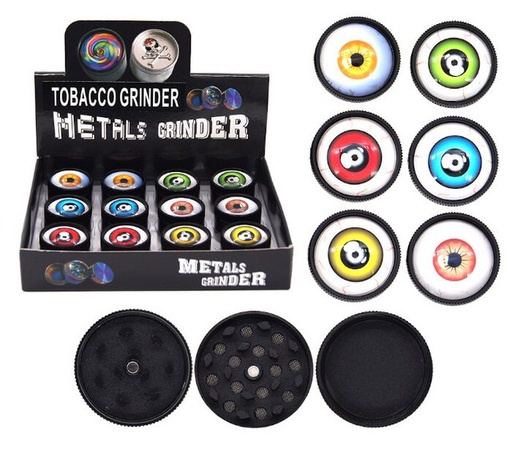 [ITM060720010867] TOBACCO GRINDER GR154-30EY BOX OF 12