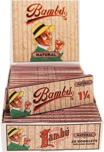 [ITM060720011291] BAMBU 1.25 NATURAL BOX OF 25