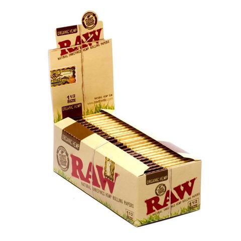 [ITM060720011303] RAW 1 1/2 ORGANIC PAPER 32CT BOX OF 25