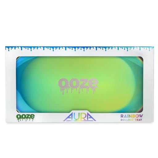 [INTREF03427] OOZE ROLLING TRAYS METAL AURA RAINBOW LARGE (LARGE)