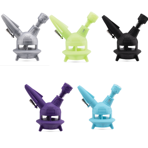 [INTREF01425] OOZE UFO 4 IN 1 SILICONE WATER PIPE & NECTAR COLLECTOR (SHIMMER BLACK)