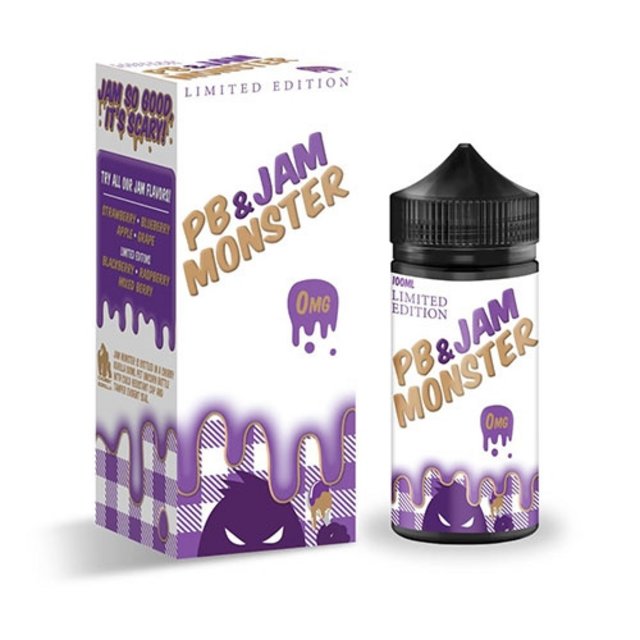 PB & JAM MONSTER SYNTHETIC NICOTINE 100ML