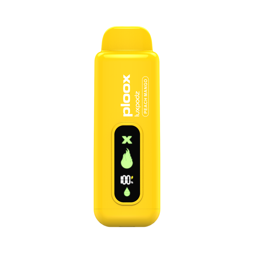PLOOX X 5MG DIGITAL SCREEN DISPOSABLE 15000 PUFFS BOX OF 5