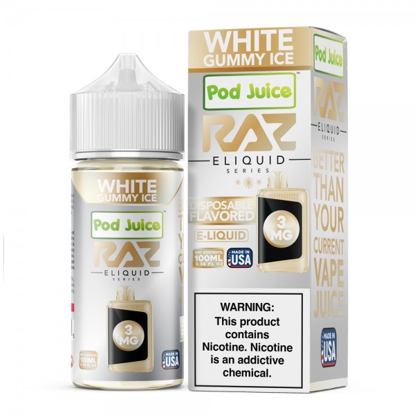 POD JUICE X RAZ SYNTHETIC NICOTINE 100ML