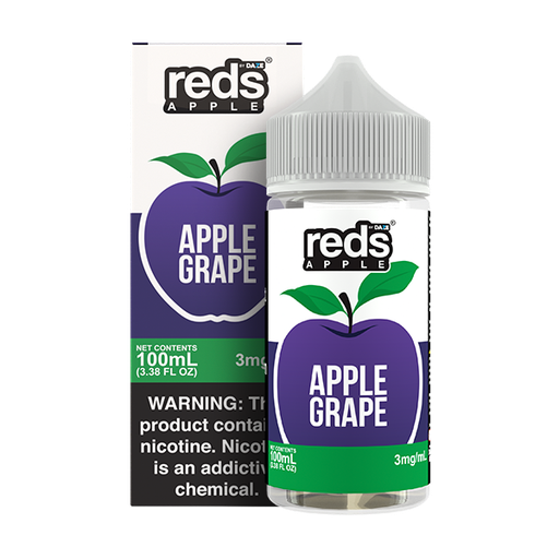 [REDS-23230] REDS APPLE E-LIQUID 100ML (GRAPE, 3MG)