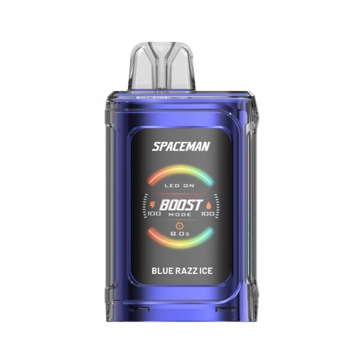 [SPAC-22346] SPACEMAN PRISM 20K 5% DISPOSABLE BOX OF 5 (BLUE RAZZ ICE)