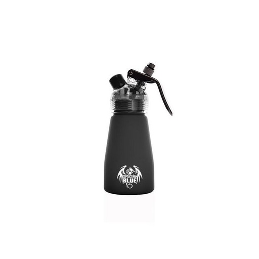 [811490703063] SPECIAL BLUE WHIP DISPENSER 0.25LITER HALF PINT (BLACK)