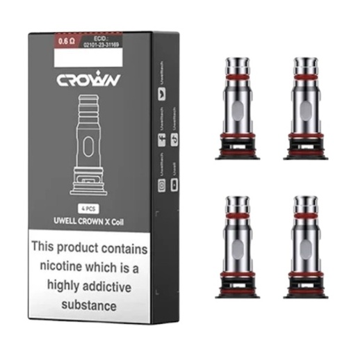 [UWEL-26095] UWELL CROWN X COILS 4CT (0.6OHM)
