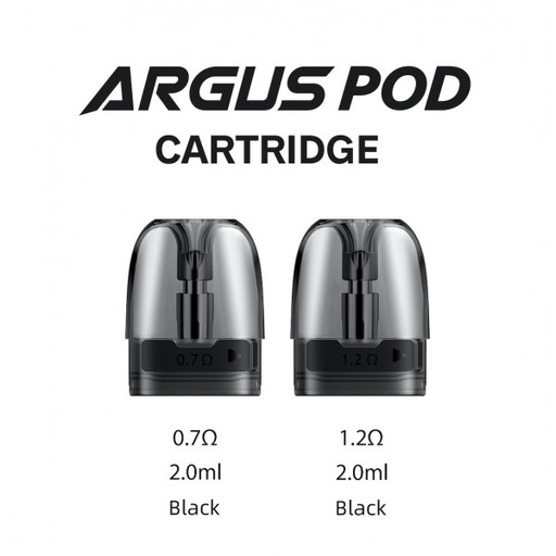 [VOO-01838] VOOPOO ARGUS POD CARTRIDGE 3CT (0.7OHM)