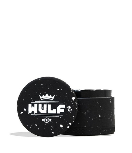 [WULF-14901] WULF 4 PARTS 65MM SPLATTER GRINDER (BLACK WHITE SPLATTER)