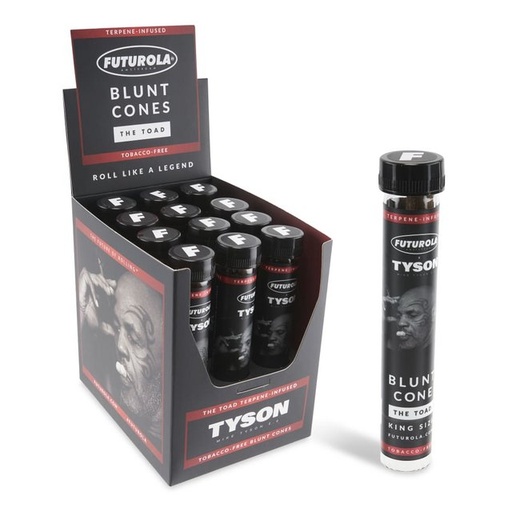 [ITM060721019172] TYSON RANCH X FUTUROLA BLUNT CONES BOX OF 12