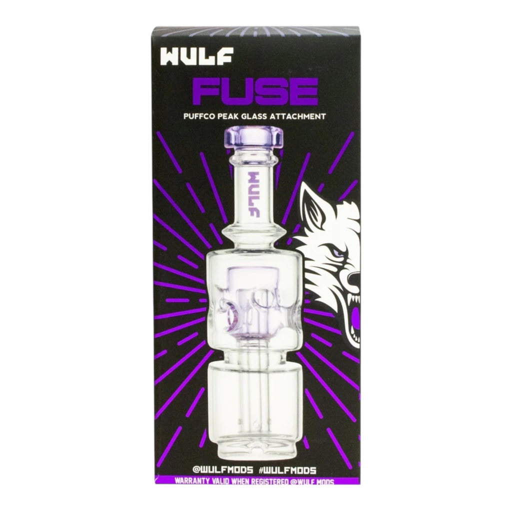 WULF FUSE PUFFCO PEAK GLASS ATTACHEMENT ASSORTED COLORS