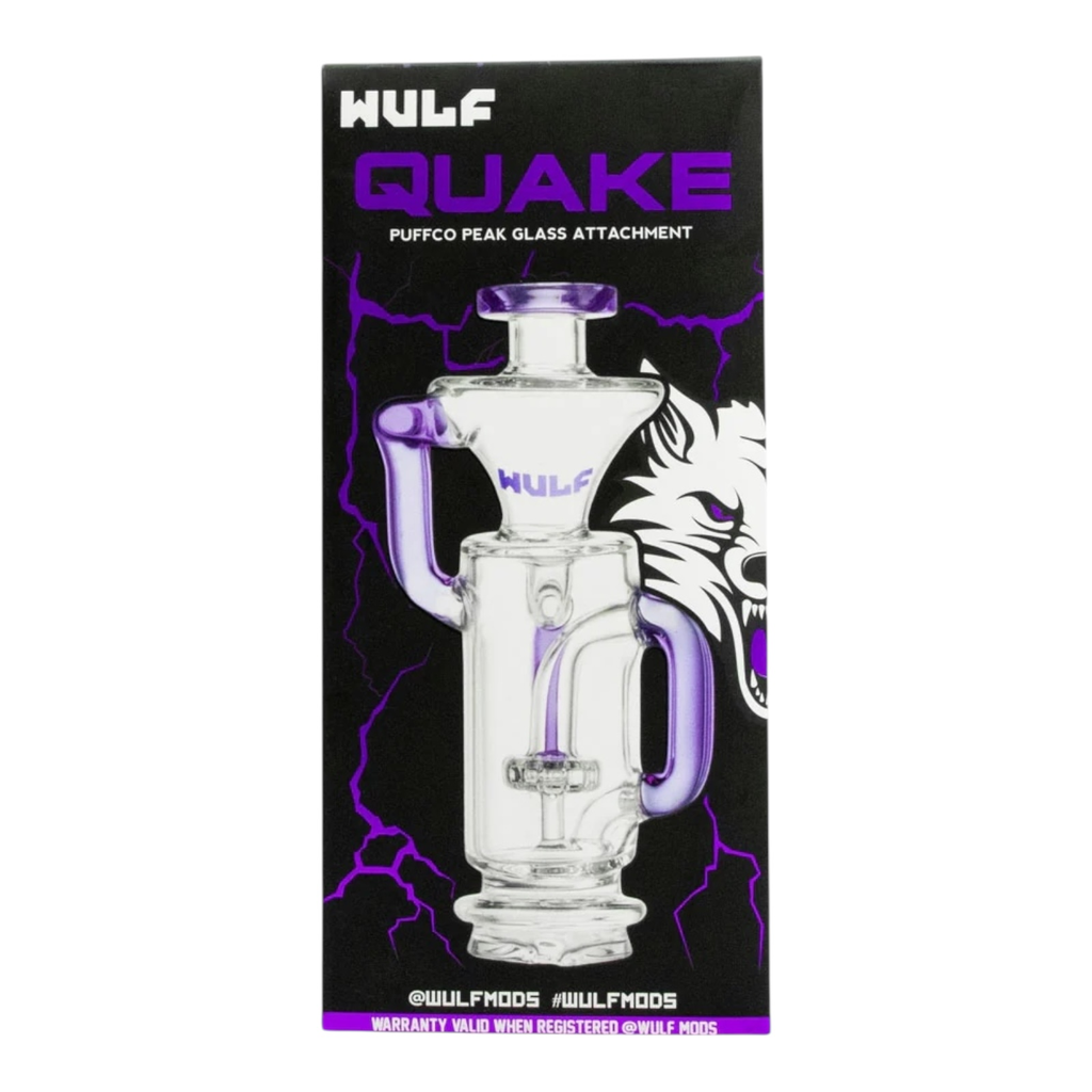 WULF QUAKE PUFFCO PEAK GLASS ATTACHEMENT ASSORTED COLORS