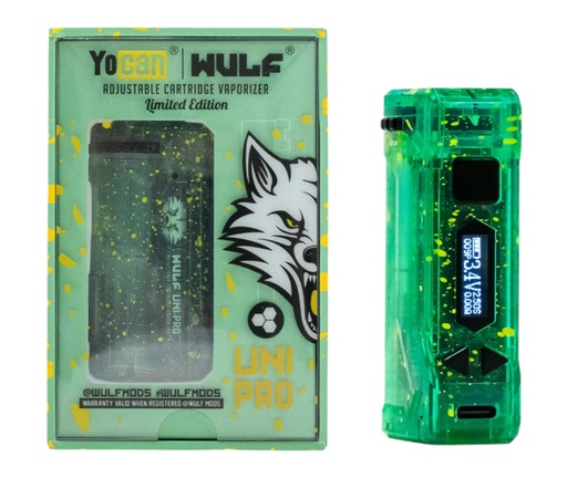 [WULF-22449] WULF UNI PRO XRAY SERIES CARTRIDGE VAPORIZER (AQUA)