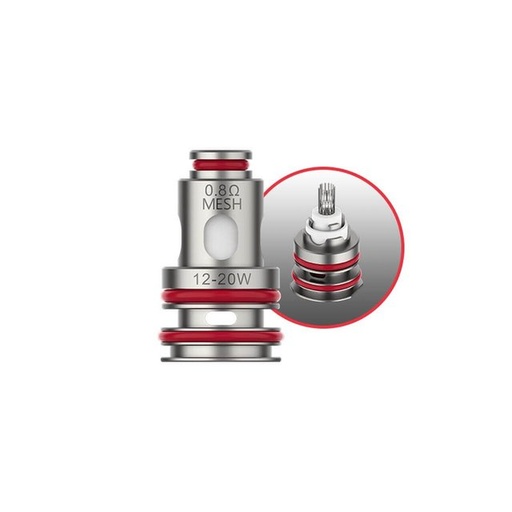 [ITM071220015123] VAPORESSO GTX 0.8OHM MESH COIL 5CT