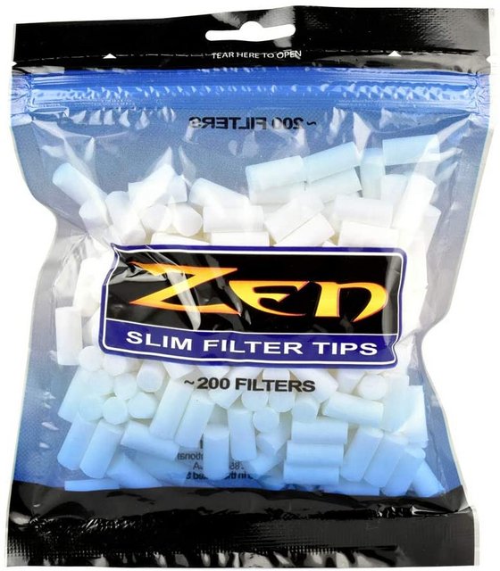 ZEN FILTER TIPS 200CT BAG