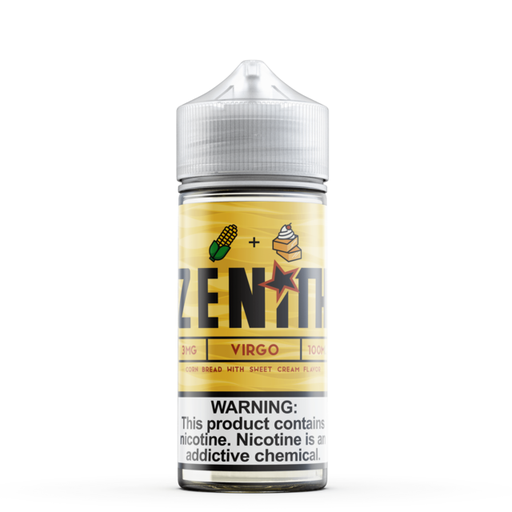 [INTREF02503] ZENITH SYNTHETIC NICOTINE E-LIQUID 100ML (VIRGO, 0MG)