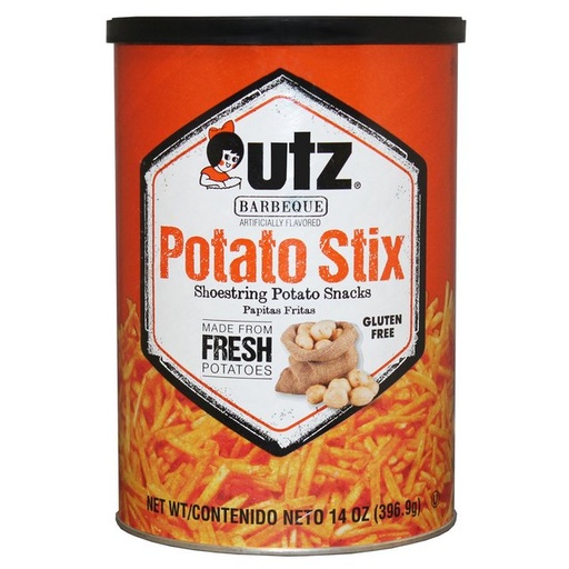 [ITM101021020986] SAFE CAN UTZ BARBEQUE POTATO STIX LARGE